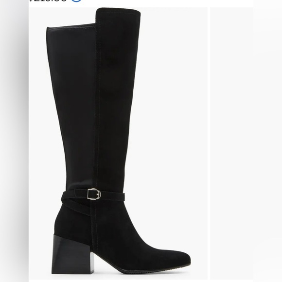 Blondo Black Ankle Boots with Buckle Detail - Picture 2 of 3